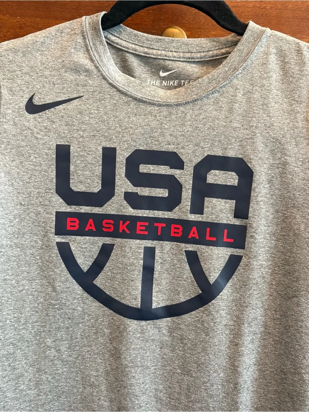 Boys Nike USA Basketball Performance Dri-Fit T-Shirt 10/12